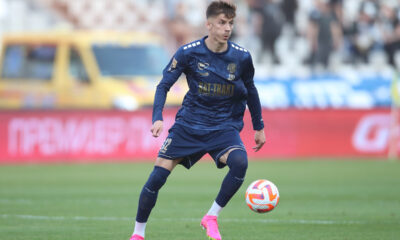 LUKA ILIC fudbaler TSC Backa Topola na utakmici Superlige Prvenstva Srbije protiv Crvene zvezde na stadionu Rajka Mitica, Beograd, 22.04.2023. godine Foto: Marko Metlas Fudbal, Crvena zvezda, Superliga Prvenstvo Srbije, TSC Backa Topola