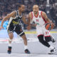 SHAVON SHIELDS Sejvon Silds kosarkas Olimpija Armani Milano na utakmici Evrolige protiv Partizana u hali Stark Beogradska arena, Beograd 07.12.2023. godine Foto: Marko Metlas Kosarka, Partizan, Evroliga, Olimpija Armani Milano