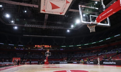 HALA Stark Beogradska arena kosarkasi Crvene zvezde na utakmici Evrolige protiv Baskonije Vitorija, Beograd 18.01.2024. godine Foto: Marko Metlas Kosarka, Crvena zvezda, Evroliga, Baskonija Vitorija, Total