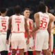 ADAM HANGA, JAVONTE SMART Dzavonte Smart, NEMANJA NEDOVIC, FREDDIE GILLESPIE Fredi Gilespi kosarkasi Crvene Zvezde na utakmici Evrolige protiv Zalgirisa u hali Beogradska Stark Arena, Beograd 09.02.2024. godine Foto: Ivica Veselinov / MN PRESS KOSARKA, BASKETBALL, EVROLIGA, EUROLEAGUE, CRVENA ZVEZDA, ZALGIRIS