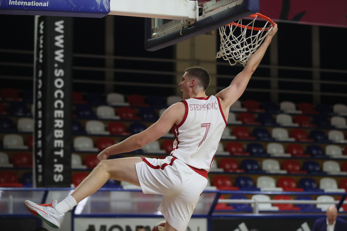 kosarkas FMP Zeleznika na utakmici ABA lige protiv Buducnosti u hali FMP Arena, Beograd 21.03.2024. godine Foto: Ivica Veselinov / MN PRESS KOSARKA, BASKETBALL, ABA LIGA, ABA LEAGUE, FMP ZELEZNIK, BUDUCNOST PODGORICA