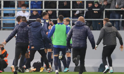 fudbaler TSC-a na utakmici Mocart Superlige protiv Crvene zvezde na stadionu TSC arena, Backa Topola 02.03.2024. godine Foto: Milan Rasic Fudbal, TSC Backa Topola, Crvena zvezda, prvenstvo Srbije