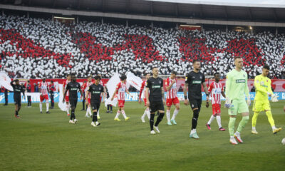 fudbaler Crvene Zvezde na utakmici Mocart Superlige protiv Partizana na stadionu Rajko Mitic, Beograd 09.03.2024. godine Foto: Ivica Veselinov / MN PRESS FUDBAL, FOOTBALL, MOZZART SUPERLIGA, PRVENSTVO SRBIJE, NATIONAL CHAMPIONSHIP, CRVENA ZVEZDA, RED STAR, PARTIZAN