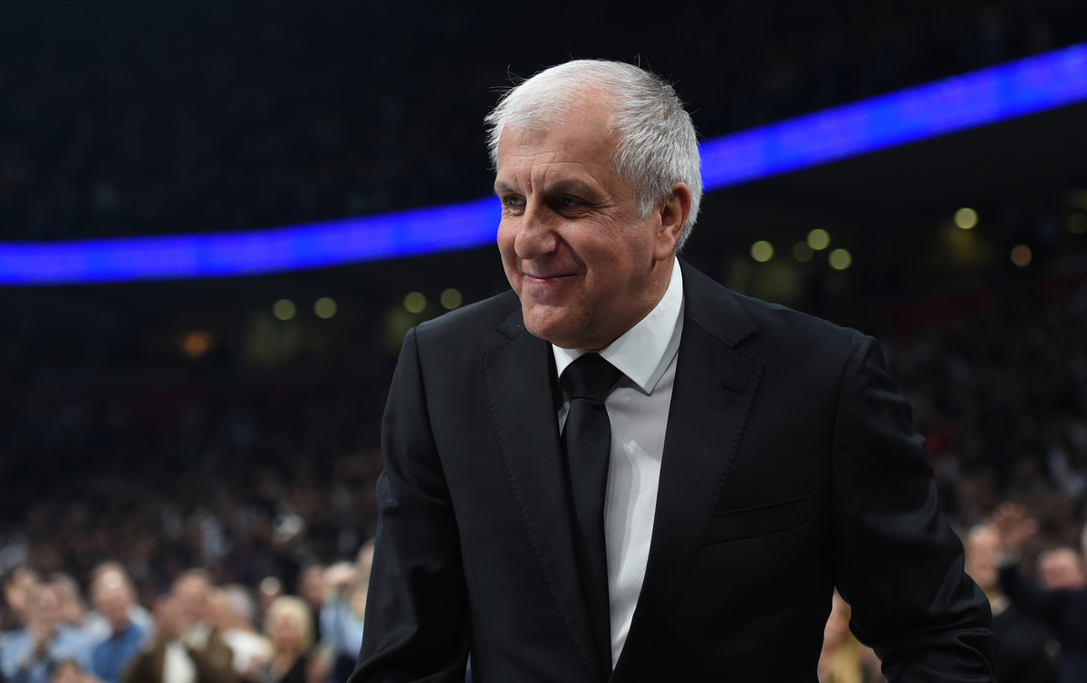 Trener kosarkasa Partizana, na utakmici Evrolige protiv Baskonje, u Beogradskoj Stark Areni. Beograd, 19.03.2024. foto: Nebojsa Parausic / MN Press BASKETBALL, EUROLEAGUE, PARTIZAN, BASKONIA