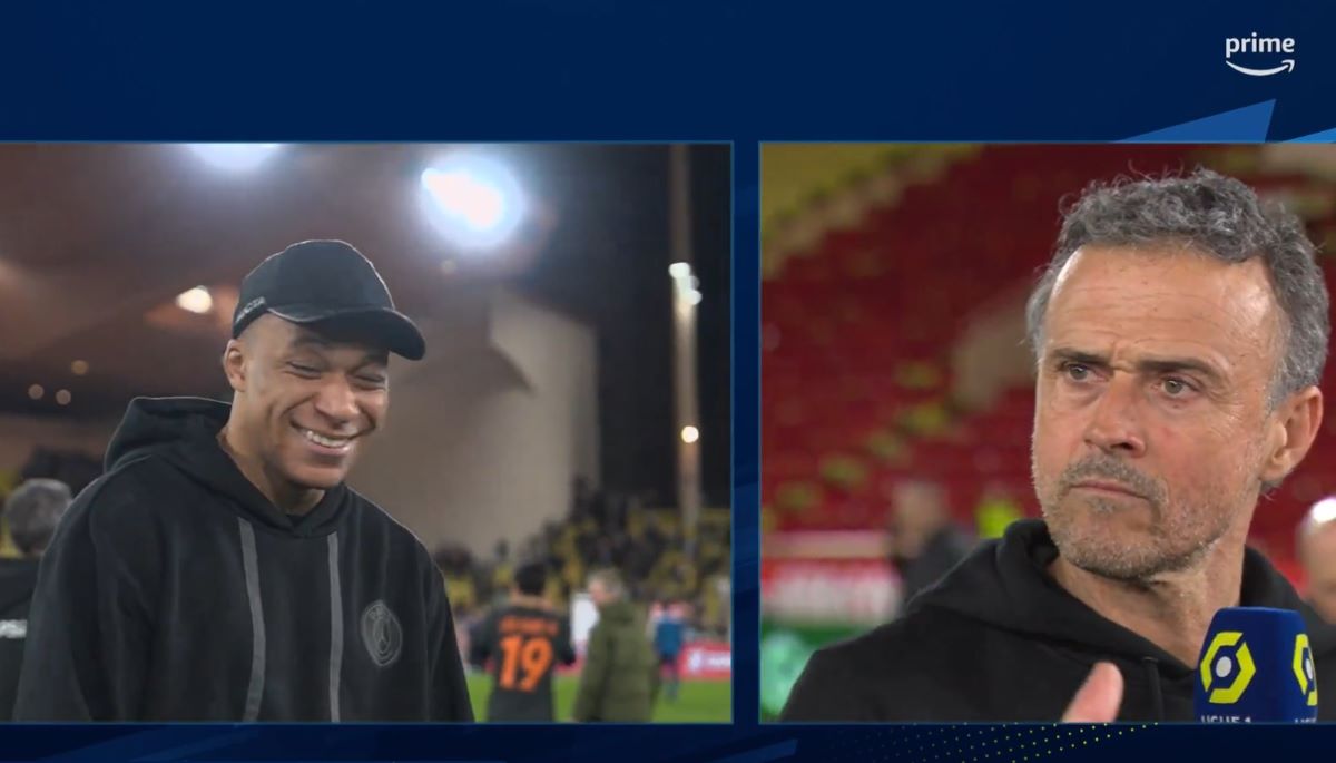Kilijan Mbape i Luis Enrike u sukobu