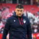 trener Crvene zvezde na utakmici Kupa Srbije protiv Vrsca na stadionu Rajko Mitic Beograd 10.04.2024. godine Foto: Marko Metlas Fudbal, Crvena zvezda, Kup Srbije, Vrsac, OFK Vrsac
