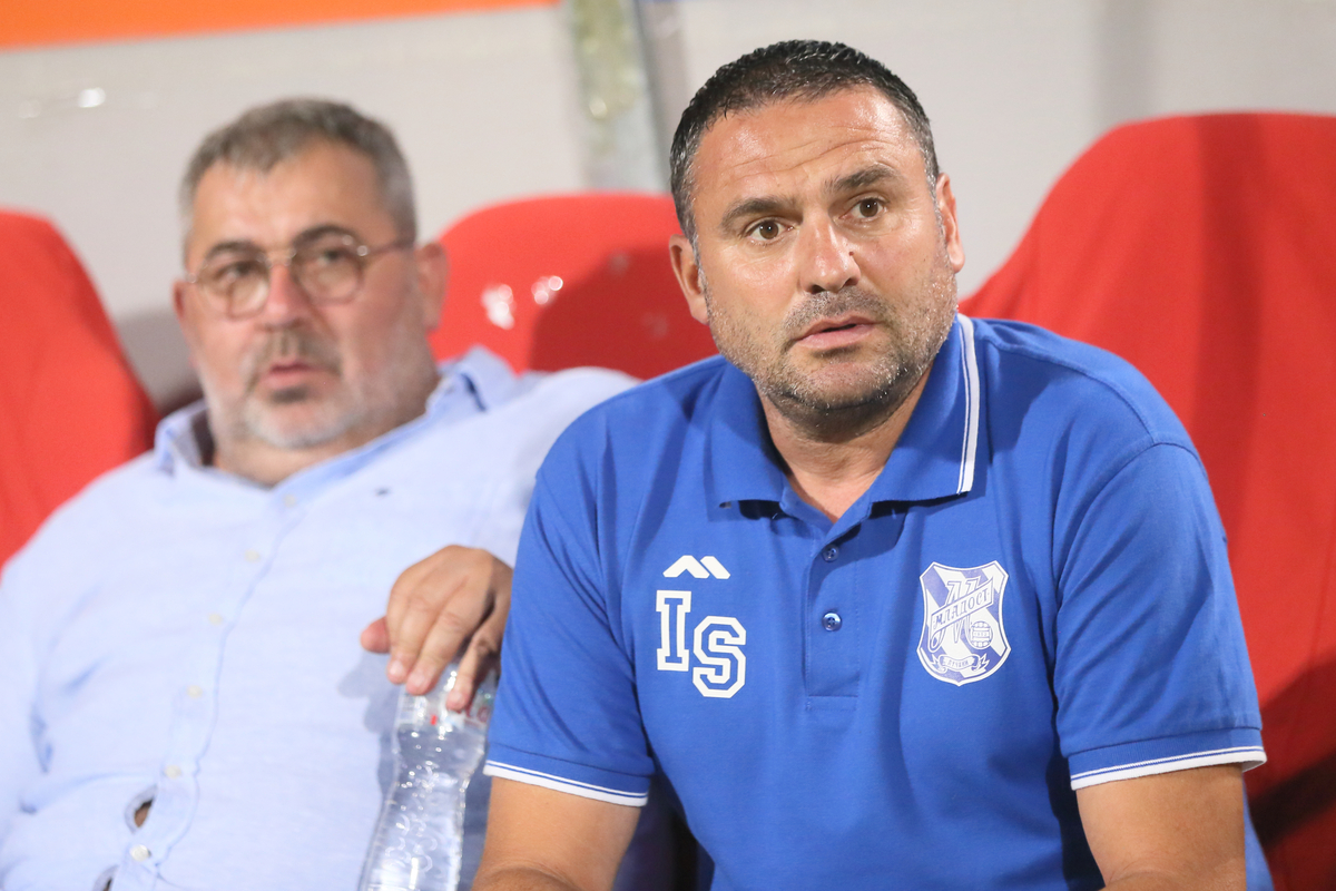 IVAN STEFANOVIC trener fudbalera Mladosti Lucani na utakmici Superlige Prvenstva Srbije protiv Crvene zvezde na stadionu Rajka Mitica, Beograd, 24.07.2021. godine Foto: Marko Metlas Fudbal, Crvena zvezda, Superliga Prvenstvo Srbije, Mladost Lucani