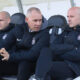 ALBERT NADJ pomocni trener i IGOR DULJAJ trener fudbalera Partizana na utakmici Superlige Prvenstva Srbije protiv Radnika Surdulica na stadionu Partizana, Beograd 17.03.2023. godine Foto: Marko Metlas Fudbal, Partizan, Superliga Prvenstvo Srbije, Radnik Surdulica
