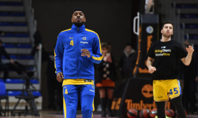 LORENZO BROWN Lorenco Braun, kosarkas Makabija, na utakmici Evrolige protiv Panatinaikosa, u hali Aleksandar Nikolic. Beograd, 25.01.2024. foto: Nebojsa Parausic Kosarka, Euroleague, Makabi, Panatinaikos
