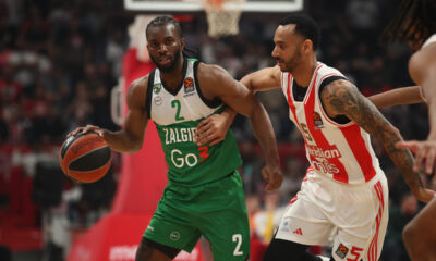 KEENAN EVANS Kinan Evans kosarkas Zalgirisa na utakmici Evrolige protiv Crvene zvezde u hali Beogradska Stark Arena, Beograd 09.02.2024. godine Foto: Ivica Veselinov / MN PRESS KOSARKA, BASKETBALL, EVROLIGA, EUROLEAGUE, CRVENA ZVEZDA, ZALGIRIS