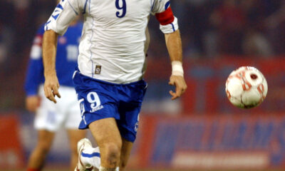 FUDBAL - Sergej Barbarez, fudbaler BiH, na utakmici protiv Srbije i Crne Gore.Beograd, 12.10.2005. snimio:N.Parausic ®