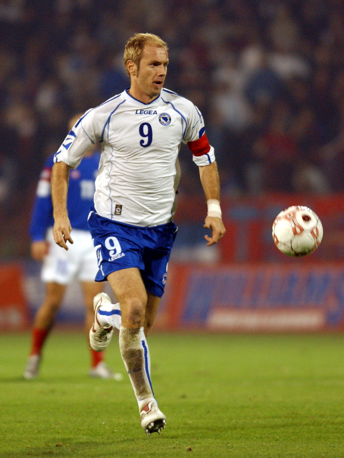 FUDBAL - Sergej Barbarez, fudbaler BiH, na utakmici protiv Srbije i Crne Gore.Beograd, 12.10.2005. snimio:N.Parausic ®