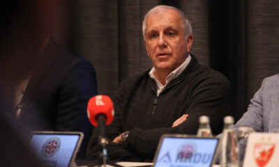 Na konferenciji u hotelu Radison, Beograd 18.04.2024. godine Foto: Ivica Veselinov / MN PRESS KOSARKA, BASKETBALL, KLS, SUPERLIGA