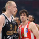 kosarkas Partizana na utakmici finala plej ofa ABA lige protiv Crvene zvezde u hali Beogradska arena, Beograd 19.05.2024. godine Foto: Marko Metlas Kosarka, Aba liga, Partizan, Crvena zvezda, Plej of