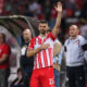 fudbaler Crvene zvezde na utakmici Superlige Prvenstva Srbije protiv Cukarickog na stadionu Rajko Mitic, Beograd, 25.05.2024. godine Foto: Marko Metlas Fudbal, Crvena zvezda, Superliga Prvenstvo Srbije, Cukaricki