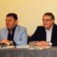 Skupstina Jadranske ABA lige, u hotelu Crowne Plaza. DRAGAN BOKAN, predsednik ABA, NEBOJSA COVIC, Crvena zvezda. Beograd, 10.05.2016. foto: Nebojsa Parausic Kosarka, ABA liga