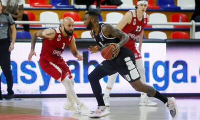 CODI TYREE MILLER-MACINTYRE Kodi Tajer Miler Mekintajer kosarkas Partizana na utakmici ABA lige protiv FILIP COVIC iz FMP-a , Beograd 17.10.2020. godine Foto: Ivica Veselinov / MN PRESS
