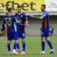 ALEKSA VUKANOVIC, ANDRIJA RADULOVIC, UROS NIKOLIC fudbaleri Vojvodine Novi Sad na utakmici Superlige Prvenstva Srbije protiv IMT na stadionu Vozdovca, Beograd 12.03.2024. godine Foto: MN PRESS Fudbal, IMT, Superliga Prvenstvo Srbije, Vojvodina Novi Sad