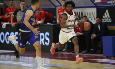 DEMETRE ROBERTS kosarkas FMP Zeleznika na utakmici Kosarkaske Superlige Srbije protiv Vojvodine u hali FMP Arena, Beograd 20.04.2024. godine Foto: Ivica Veselinov / MN PRESS KOSARKA, BASKETBALL, KLS, SUPERLIGA, PRVENSTVO SRBIJE, NATIONAL CHAMPIONSHIP, FMP ZELEZNIK, VOJVODINA