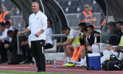ALBERT NADJ trener fudbalera Partizana na utakmici Superlige Prvenstva Srbije protiv Mladosti Lucani na stadionu Partizana, Beograd 12.05.2024. godine Foto: Marko Metlas Fudbal, Partizan, Superliga Prvenstvo Srbije, Mladost Lucani