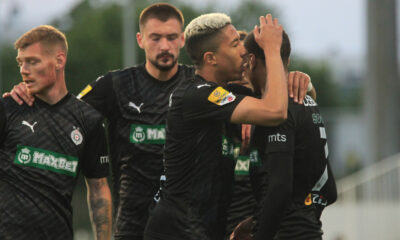 MATHEUS BONIFACIO SALDANHA Mateus Bonifasio Saldanja fudbaler Partizana na utakmici Mocart Superlige protiv Cukarickog na stadionu Cukarickog, Beograd 17.05.2024. godine Foto: MN press/vm Fudbal, Prventstvo Srbije, Cukaricki, Partizan, Superliga Srbije