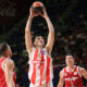 LUKA MITROVIC kosarkas Crvene zvezde na utakmici plej ofa prvenstva Srbije protiv FMP Zeleznika u hali Aleksandar Nikolic, Beograd 24.05.2024. godine Foto: MN press / vm Kosarka, Crvena zvezda, Prvenstvo Srbije, FMP Zeleznik, Plej of