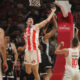 kosarkas Partizana na utakmici finala plejofa ABA lige protiv Crvene zvezde u hali Aleksandar Nikolic, Beograd 13.05.2024. godine Foto: Ivica Veselinov / MN PRESS KOSARKA, BASKETBALL, ABA LIGA, ABA LEAGUE, CRVENA ZVEZDA, KK PARTIZAN