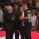 kosarkas Crvene Zvezde na utakmici finala plejofa ABA lige protiv Partizana hali Aleksandar Nikolic, Beograd 13.05.2024. godine Foto: Ivica Veselinov / MN PRESS KOSARKA, BASKETBALL, ABA LIGA, ABA LEAGUE, CRVENA ZVEZDA, KK PARTIZAN
