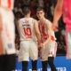 kosarkas Crvene Zvezde na utakmici polufinala plejofa ABA lige protiv Mege hali Aleksandar Nikolic, Beograd 03.05.2024. godine Foto: Ivica Veselinov / MN PRESS KOSARKA, BASKETBALL, ABA LIGA, ABA LEAGUE, CRVENA ZVEZDA, MEGA MIS