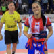 rukometasica Crvene zvezde na utakmici finala plej ofa Superlige Prvenstva Srbije protiv Zeleznicara u hali Banjica, Beograd 11.05.2024. godine Foto: MN Press / vm Rukomet, Zeleznicar, Crvena zvezda, Superliga Prvenstvo Srbije, Zene, Plej of
