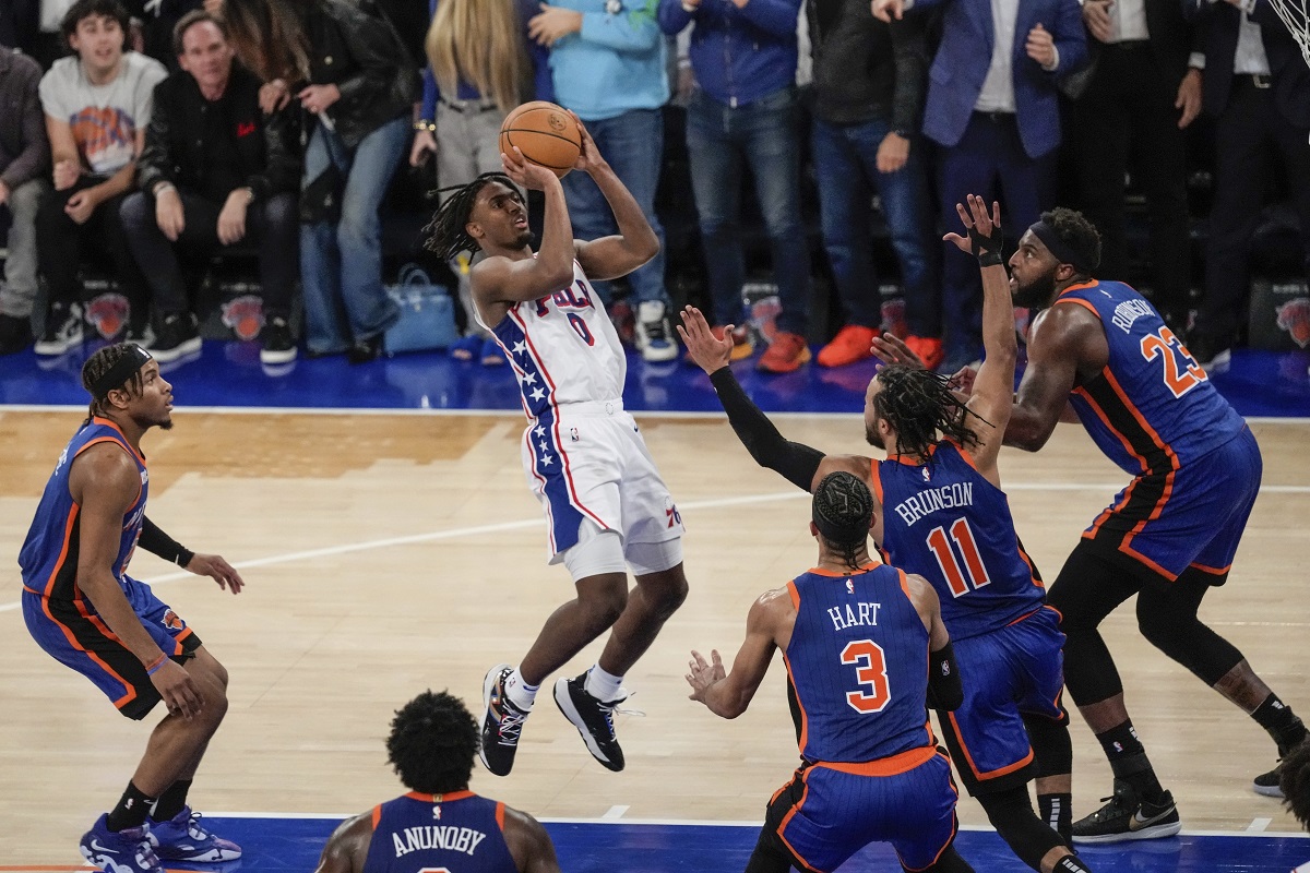 76ers Knicks Basketball