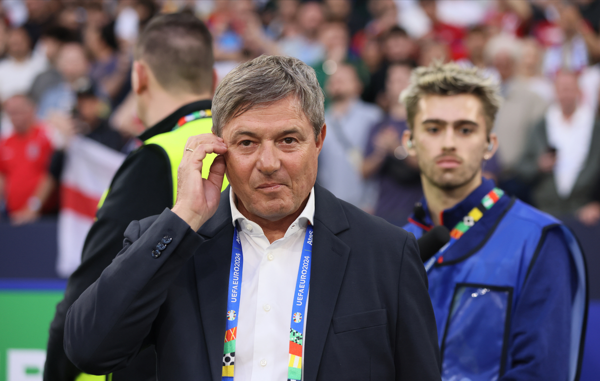 Dragan Stojković Piksi, selektor Srbije na meču Srbija - Engleska na Evropskom prvenstvu SERBIA vs ENGLAND Gelzenkirhen, 16.06.2024. foto: Marko Metlas Fudbal, UEFA, Srbija, Engleska