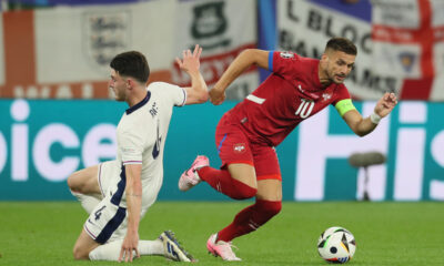 SERBIA vs ENGLAND Gelzenkirhen, 16.06.2024. foto: Marko Metlas Fudbal, UEFA, Srbija, Engleska