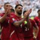 fudbaler reprezentacije Srbije na utakmici UEFA Evropskog prvenstva 2024 godine protiv Slovenije na stadionu Minhen arena, Minhen, 20.06.2024. godine Foto: Marko Metlas Fudbal, Reprezentacija, Srbija, UEFA Evropsko prvenstvo, EURO 2024, Slovenija