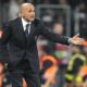 FILE - Italy's head coach Luciano Spalletti gestures during the Euro 2024 group C qualifying soccer match between Ukraine and Italy at the BayArena in Leverkusen, Germany, Monday, Nov. 20, 2023. Just like last time, Italy’s national soccer team is heading into the European Championship following the ignominy of failing to qualify for the World Cup. (AP Photo/Martin Meissner, File) euro 2024