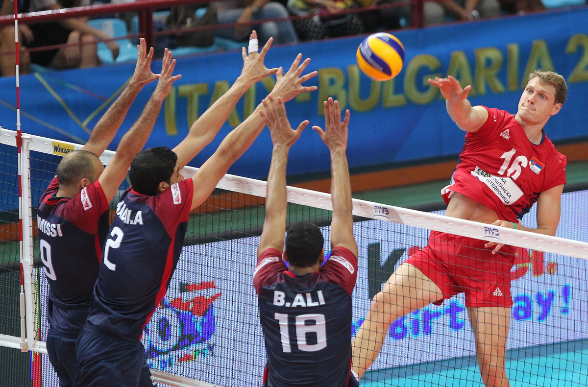 DRAZEN LUBURIC, odbojkas Srbije, na utakmici protiv Tunisa u hali Palaflorio. Bari, 15.09.2018. photo: MN press / vm Odbojka, Svetsko prvenstvo, Srbija, Tunis