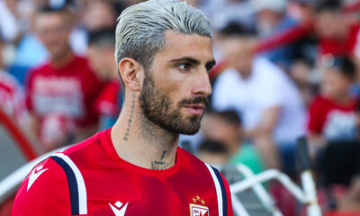 CRISTIANO PICCINI Kristijano Picini, fudbaler Crvene zvezde, na prvenstvenoj utakmici protiv Napretka, na stadionu Mladosti. Krusevac, 15.05.2022. foto: MN Press / dt Fudbal, Crvena zvezda, Napredak
