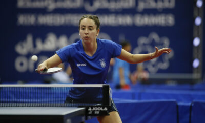 MEDITERANSKE IGRE ORAN 2022 , MEDITERRANEAN GAMES - IZABELA LUPULESKU stonoteniserka Srbije na mecu protiv Turske, Oran 26.06.2022. godine Foto: Ivica Veselinov / MN PRESS MEDITERANSKE IGRE, ORAN 2022, STONI TENIS, SRBIJA, TURSKA