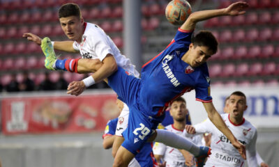 EGOR PRUTSEV Jegor Prucev fudbaler Crvene zvezde na utakmici Superlige Prvenstva Srbije protiv Vozdovca na stadionu Vozdovca, Beograd 08.05.2023. godine Foto: Marko Metlas Fudbal, Vozdovac, Superliga Prvenstvo Srbije, Crvena zvezda