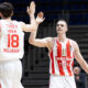 MARKO SIMONOVIC, MIKE TOBEY Majk Tobi kosarkasi Crvene zvezde na utakmici Evrolige protiv Makabija iz Tel Aviva u hali Aleksandar Nikolic, Beograd 21.12.2023. godine Foto: Djordje Kostic Kosarka, Crvena zvezda, Evroliga, Makabi Tel Aviv