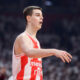 NIKOLA TOPIC kosarkas Crvene zvezde na utakmici Evrolige protiv Partizana u hali Stark Beogradska arena, Beograd 04.01.2023. godine Foto: Marko Metlas Kosarka, Crvena zvezda, Evroliga, Partizan