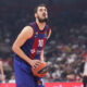 NIKOLA KALINIC kosarkas Barselone na utakmici Evrolige protiv Crvene zvezde u hali Stark Beogradska arena, Beograd 02.02.2024. godine Foto: Marko Metlas Kosarka, Crvena zvezda, Evroliga, Barselona