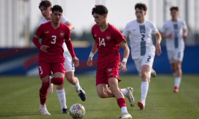 DJORDJE RANKOVIC fudbaler U17 reprezentacije Srbije na prijateljskoj utakmici protiv Slovenije u sportskom centru FSS, Stara Pazova 05.03.2024. godine Foto: Marko MetlasFudbal, Srbija U17, Slovenija U17, Prijateljska utakmica