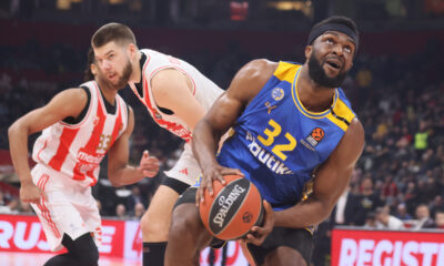 JOSH NEBO Dzos Nebo kosarkas Makabija Tel Aviv na utakmici Evrolige protiv Crvene zvezde u hali Stark Beogradska arena, Beograd 14.03.2024. godine Foto: Marko Metlas Kosarka, Crvena zvezda, Evroliga, Makabi Tel Aviv