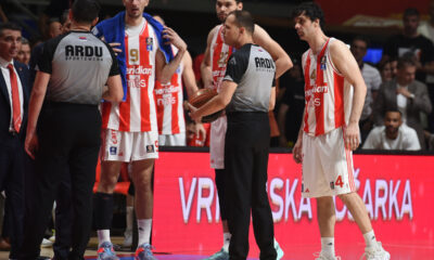 MILOS TEODOSIC, kosarkas Crvene zvezde, na utakmici finala plejofa prvenstva drzave, protiv Partizana, u hali Aleksandar Nikolic. Beograd, 03.06.2024. foto: Nebojsa Parausic Kosarka, Play off, Partizan, Crvena zvezda