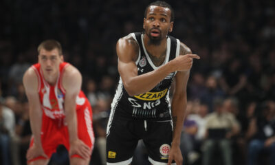 KEVIN PUNTER Kevin Panter kosarkas Partizana na utakmici finala plej ofa Kosarkaske Superlige Srbije protiv Crvene zvezde u hali Beogradska Arena, Beograd 05.06.2024. godine Foto: Ivica Veselinov / MN PRESS KOSARKA, BASKETBALL, KLS, SUPERLIGA, PRVENSTVO SRBIJE, NATIONAL CHAMPIONSHIP, PARTIZAN, CRVENA ZVEZDA