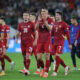 SERGEJ MILINKOVIC SAVIC, NIKOLA MILENKOVIC, DUSAN VLAHOVIC fudbaleri reprezentacije Srbije na utakmici UEFA Evropskog prvenstva 2024 godine protiv Engleske na stadionu AufSalke arena, Gelzenkirhen, 16.06.2024. godine Foto: Marko Metlas Fudbal, Reprezentacija, Srbija, UEFA Evropsko prvenstvo, EURO 2024, Engleska