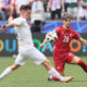 VELJKO BIRMANCEVIC fudbaler reprezentacije Srbije na utakmici UEFA Evropskog prvenstva 2024 godine protiv Slovenije na stadionu Minhen fudbal arena, Minhen, 20.06.2024. godine Foto: Marko Metlas Fudbal, Reprezentacija, Srbija, UEFA Evropsko prvenstvo, EURO 2024, Slovenija
