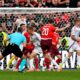 Switzerland's Michel Aebischer scores his side's second goal during a Group A match between Hungary and Switzerland at the Euro 2024 soccer tournament in Cologne, Germany, Saturday, June 15, 2024. (AP Photo/Darko Vojinovic)