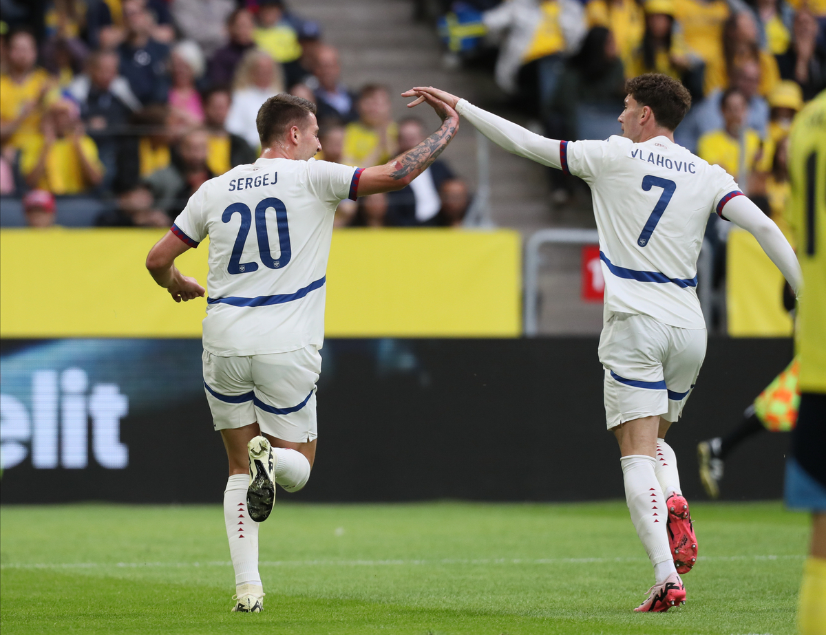 SVEDSKA vs SRBIJA Solna, 08.06.2024. foto: Marko Metlas